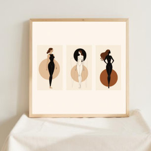 Elegant Stillness Poster