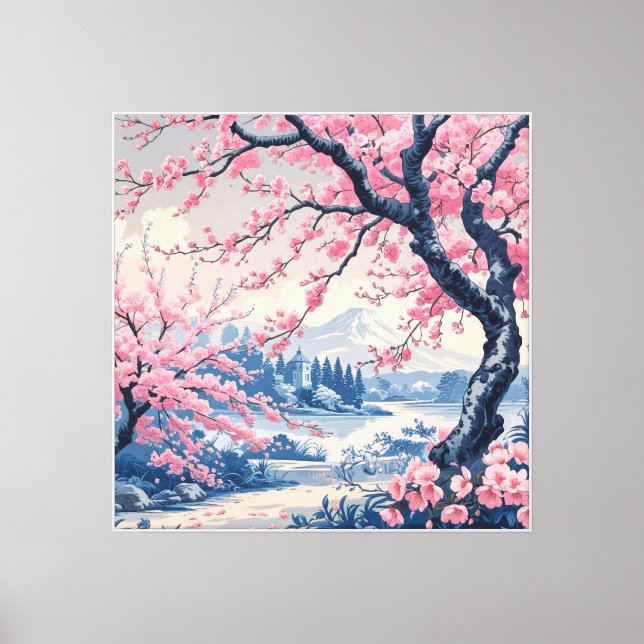  Elegant stretched Canvas Print (Front)