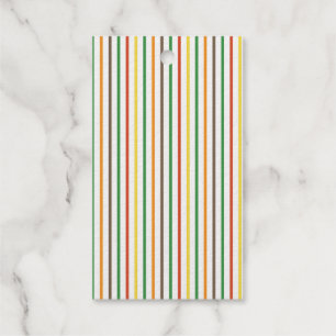 elegant striped gift tags