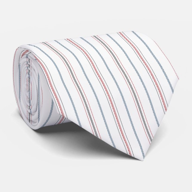 Elegant striped pattern. tie (Rolled)