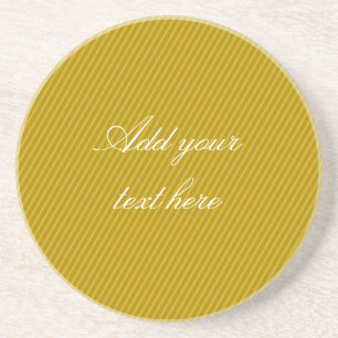 Elegant stripes Coaster