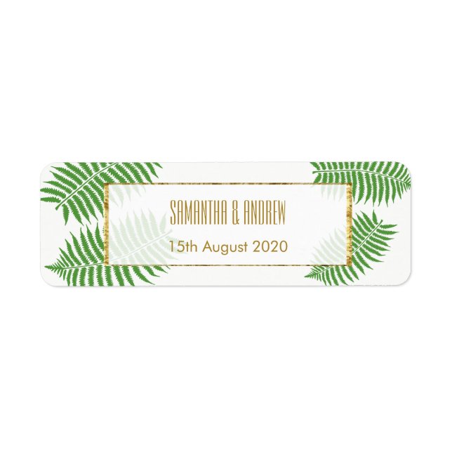 Elegant Stylish Bracken Wedding (Front)