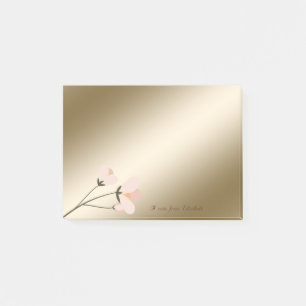 Elegant Stylish,Chic Flower Post-it Notes