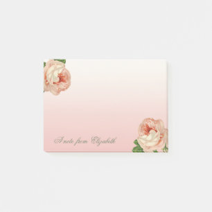 Elegant Stylish Girly , Roses Post-it Notes
