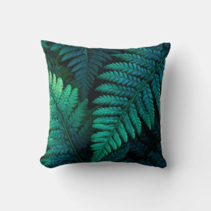 Elegant Stylish Greenery Botanical Cottage Leaves  Cushion
