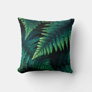 Elegant Stylish Greenery Botanical Cottage Leaves  Cushion