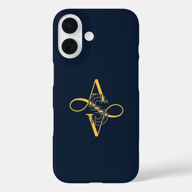 Elegant Stylish  Modern Case-Mate iPhone Case (Back)