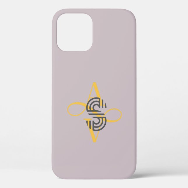 Elegant Stylish  Modern Case-Mate iPhone Case (Back)