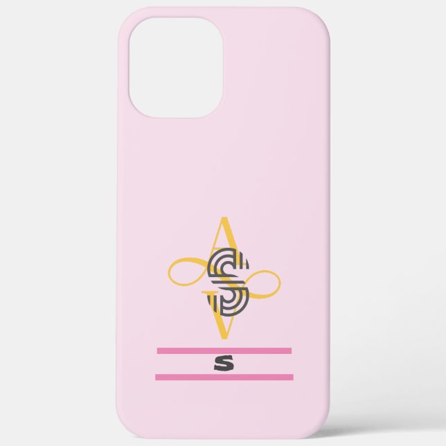 Elegant Stylish  Modern Case-Mate iPhone Case (Back)