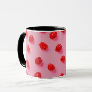 Elegant Stylish Modern Chic Trendy Raspberry Mug