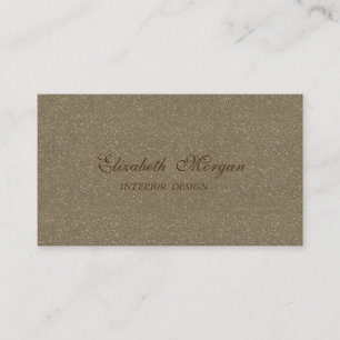 Elegant Stylish Modern Proffesional Glittery Business Card