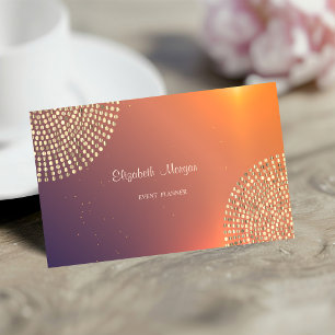 Elegant Stylish Modern Simple,Dots Business Card
