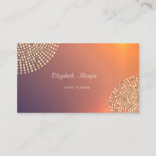 Elegant Stylish Modern Simple,Dots Business Card