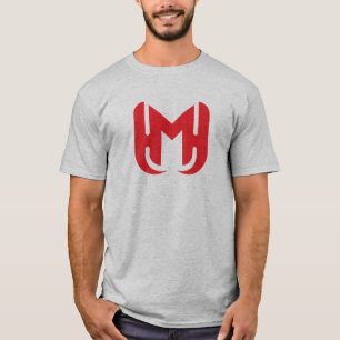 Elegant stylish Red Letter M T-Shirt