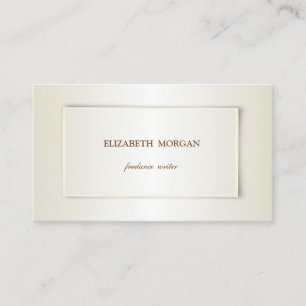 Elegant Stylish  Simple, Minimalist Business Card