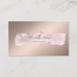 Elegant Stylish Simple,Paint Stroke Business Card