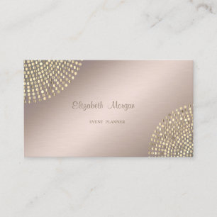 Elegant Stylish Simple Professional,Dots Business Card