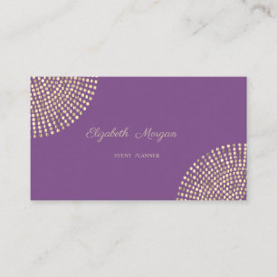 Elegant Stylish Simple Professional,Dots Business Card