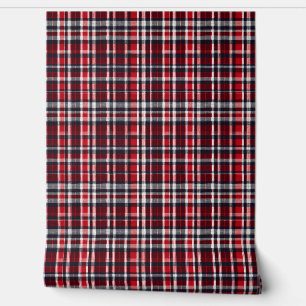 Elegant Stylish Tartan Plaid Check Patterned Wallpaper
