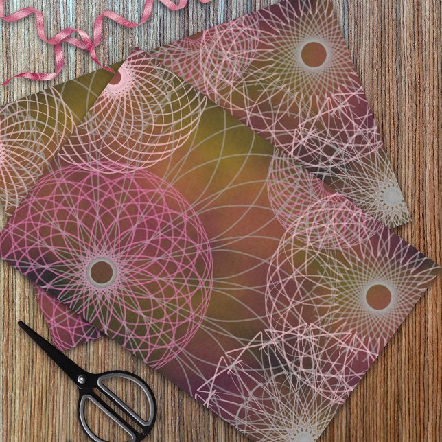 Elegant Stylish Trendy Ornamental Mandalas Tissue Paper (Creator Uploaded)