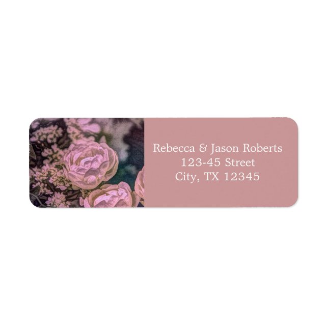 elegant summer garden dusty rose wedding (Front)