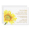 Elegant Sunflowers Casual Outdoor Wedding