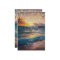 Elegant Sunset Beach String Lights Summer Wedding