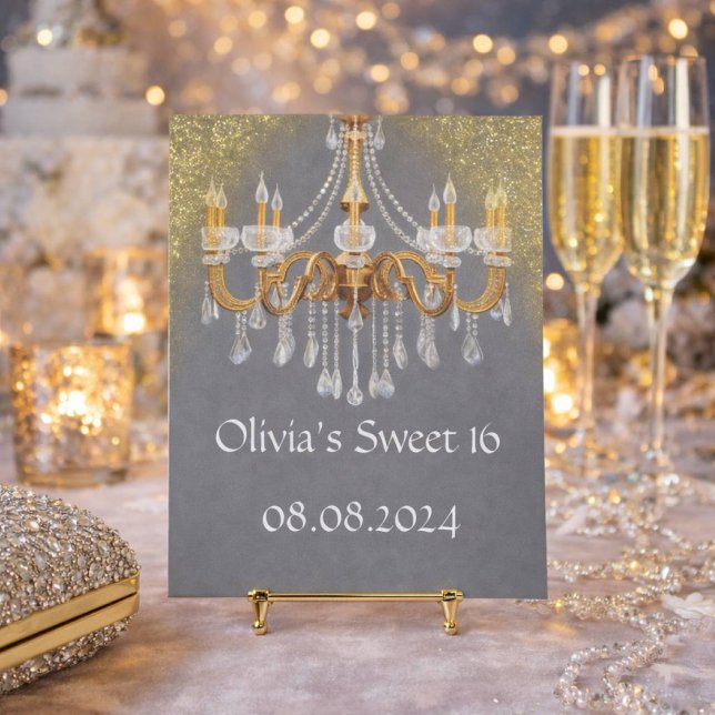 ELEGANT SWEET 16 BIRTHDAY INVITATION (Creator Uploaded)
