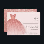 Elegant Sweet 16 Birthday Party Custom RSVP Card<br><div class="desc">Cute modern yet elegant sweet sixteen birthday party RSVP card. The template that can be easily edited and the text replaced with your own details by clicking the "Personalise" button. For further customisation, please click the "Customise Further" link and use our design tool to modify this template. TIP: Check out...</div>