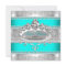 Elegant Sweet 16 Birthday Princess Teal Blue Tiara