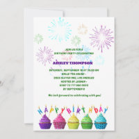elegant Sweet Cakes Birthday Party