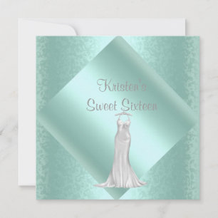 ELEGANT SWEET SIXTEEN INVITATION BY MUMSBUBSNGRUBS