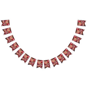 Elegant Swirl Bunting Banner