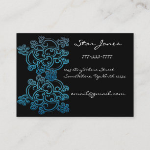 Elegant Swirl Business Card -