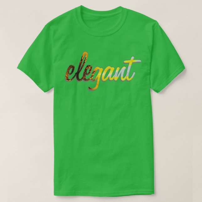 elegant T-Shirt (Design Front)