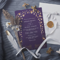 Elegant Tangled Lanterns Budget QR Code Wedding
