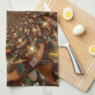 Elegant Tea Culture – Vintage Samovars Tea Towel