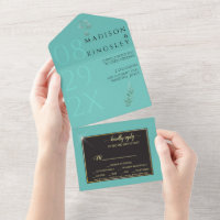 Elegant Teal Fab