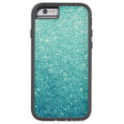 Elegant Teal Glitter Luxury iPhone 6 Case