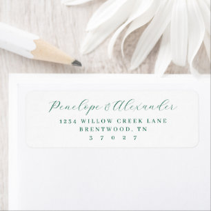 Elegant Teal Minimalist