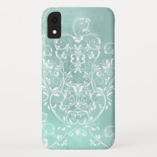 Elegant Teal Swirls Case-Mate iPhone Case
