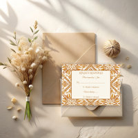 Elegant Terracotta Mexican Talavera wedding