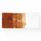 Elegant Terracotta Watercolor Abstract Desert