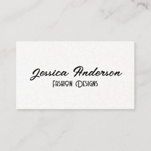 Elegant Text Cracked Texture Background Business Card