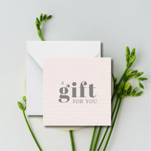 Elegant Texture Rose Beauty Salon Card