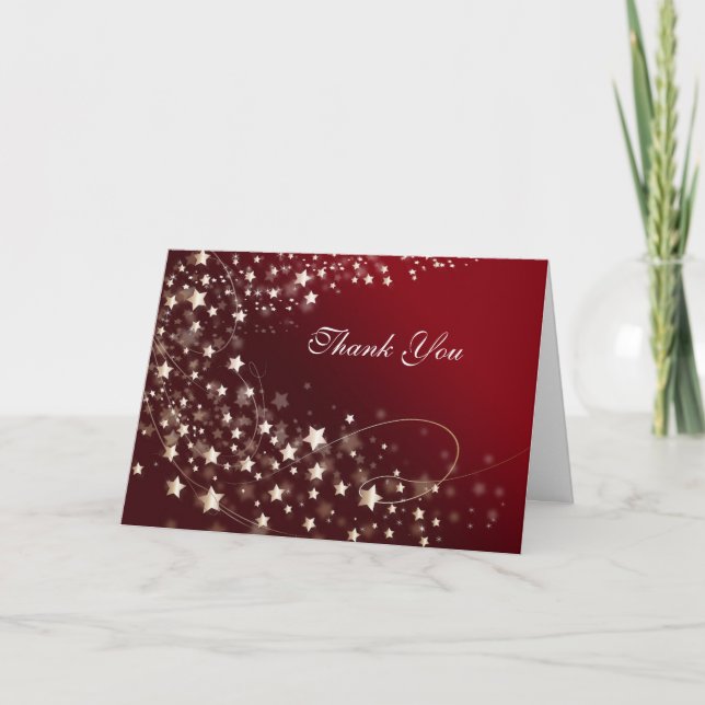 Elegant Thank You Add Your Message Card (Front)
