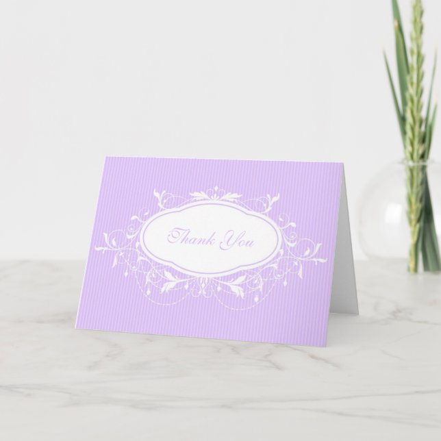 Elegant Thank You Card (Front)
