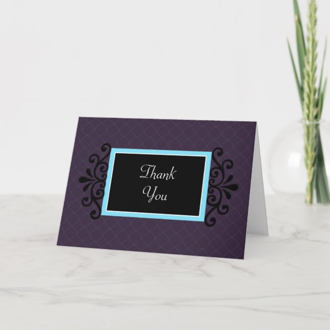 Elegant Thank You Card (Front)