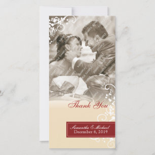 Elegant Thank You Photo Cards