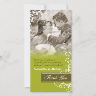 Elegant Thank You Photo Cards